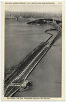 Oakland shore approach, toll booths and administration buildings, the San Francisco-Oakland Bay Bridge # 1046