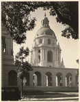 [Exterior dome detail Pasadena City Hall, 100 North Garfield Avenue, Pasadena] (3 views)