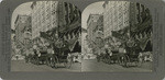 The four-in-hand and the hansom-cab in the parade of the 150th anniversary of the founding of Los Angeles, 23