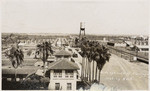 Birds-eye view of Corning-looking north