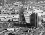 [Aerial view of North Broadway]