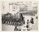 1st California Infantry returned from Manila.