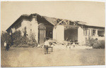 Santa Barbara Library after earthquake, 1925, (5 views)