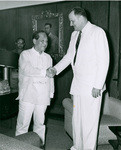 Philippines Vice President Carlos P. Garcia and the late U.S. Ambassador, Albert F. Nufer