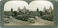 The new Sante [Santa] Fe R. R. Station on Broadway and Arctic Sts., N. W., San Diego, Calif., U. S. A., 16660