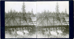 One-way bridge over Deer Creek near Kentucky Flat, constructed in the 1880's