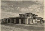 [Exterior front general view El Paseo Shops, Palm Springs] (2 views)