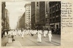 Parade of women favoring passage of the Wright Prohibition Enforcement Act.