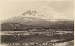 Mount Shasta from the mill pond Weed Calif.