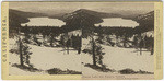 Donner Lake and eastern summit, from the western summit