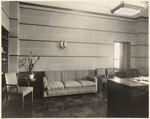 [Interior general view executive office Los Angeles Times building, 220 West First Street, Los Angeles]