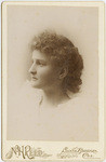 [Unidentified portrait of a young woman, Santa Barbara]