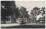 [Hotel Vista del Arroyo, front view of hotel from Grand Avenue]