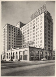 Hollywood-Roosevelt Hotel in the center of the movie and radio broadcasting industries. Adjacent to five major aircraft plants. Hollywood, California, E3847