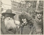 Joaquin Miller with daughter and grandson