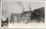 [Burning of St. Ignatius Church and College on Hayes St. From Van Ness Ave.], No. 73A