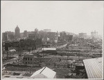 [South of Market district, looking northwest from Rincon Hill. Second St., lower left to center]