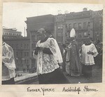 Father Yorke and Archbishop Hanna.