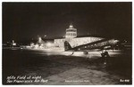 Mills Field at night, San Francisco Air Port # 488