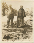 [Jennie A. Kimberly and unidentified man]