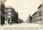 [Market Street looking west from Davis Street.]