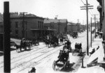 [Street scene during reconstruction, Mission Street]