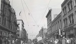 [Colorado Boulevard with tightrope walker]