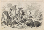 California gold diggers - a scene from actual life at the mines