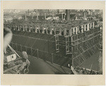 World's largest caisson at Moore Dry Docks, Oakland, ready for toweing to site, San Francisco-Oakland Bay Bridge