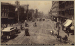 Market Street from Third Street, San Francisco, looking east, B 522