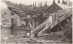 The old mill pond in a Feather River lumber mill # B4577