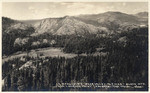 Lk. Spaulding, Bear Valley, Old Man, Black Mts. from lookout point, Emigrant Gap, Cal. # 8496