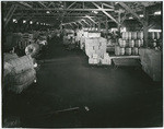 [Cargo inside warehouse at wharves, Sacramento]