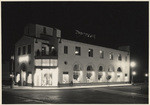 [Exterior night shot full view Desmond's, Westwood Village]