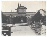 [Rancho Guajome Adobe courtyard]