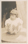 Indian baby & basket, Camp Curry, Yosemite