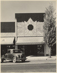 [Exterior facade detail Loud building, 349 Beverly Drive, Beverly Hills]