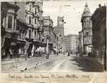 Looking east on Geary Street from Stockton.