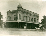 Odd Fellows bldg. corner of Sacramento and Elm streets, Lodi, California