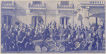 Hollywood American Legion Band, the famous Hollywood Legion Band, taken just before they entered the Tournament of Roses parade, Pasadena, 1923. Harold Wm. Roberts, Director