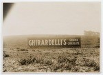 [Varney & Green Ghirardelli's ground chocolate billboard, 74]