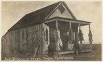 Fur trapper's store, Doyle, California