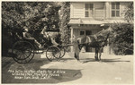 Mrs. Winchester starts for a drive, Winchester Mystery House near San Jose, Calif., #9972