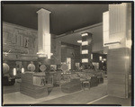 [Interior general view women's shoes displays Bullock's and Wilshire]