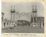 [Arch erected in Civic Center for Diamond Jubilee celebration]