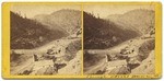 [American River Bridge. Railroad around Cape Horn. 1,400 feet above] # 229.