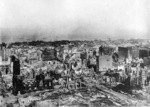 [Cityscape from Fairmont Hotel, Nob Hill, looking southeast. Grace Church, left]