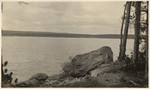 Lewis Lake. It took rocks like this in the foreground to pin down the esteemed mosquitos