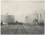 Market St. from Ferry during fire