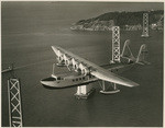 [San Francisco-Oakland Bay Bridge, construction] (2 views)